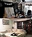 CMD 2PCS Scary Halloween Decor Creepy Cloth Decorations (Black&Grey, 78