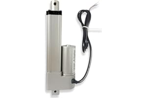 DEMOTOR PERFORMANCE 1500N High Speed 10mm/s Silent mode Actuator Motor 4 Inch 4" Stroke Linear Actuator DC12V