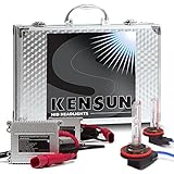 HID Xenon Headlight Conversion Kit by Kensun, H11, 8000K - 2 Year Warranty