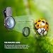 Professional HD Camera Lens Kit- Yarrashop Universal Clip-On Cell Phone Lens Kit for iPhone Samsung & Most Smartphones (2 in 1 black)