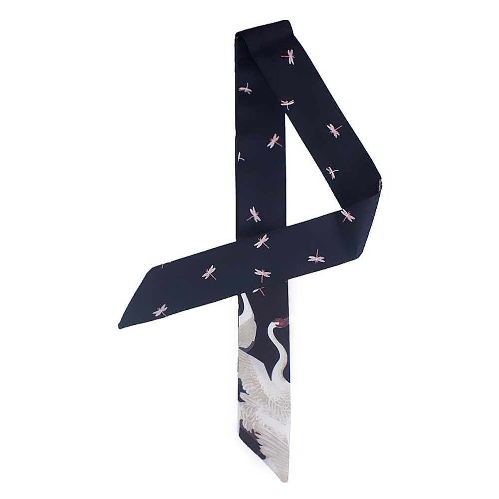 YOUR SMILE Fashion Silk Neckerchief Handbag Handle Wrap Silk Ribbon Band Scarf for Tote YOUR SMILE Fashion Silk Neckerchief Handbag Handle Wrap Silk Ribbon Band Scarf for Tote