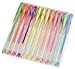 GelPenz 48-Count Gel Pens in Clear Plastic Case for Adult Coloring Books, 48 Unique Colors