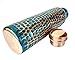 Rastogi Handicrafts New Creation Copper water Bottle for Ayurveda Benefit water storage Hand Hammered Tumbler (blue)
