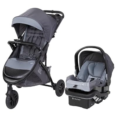 Baby Trend Tango™ 3 All-Terrain Stroller Travel System with EZ-Lift™ Plus Infant Car Seat, Ultra Grey