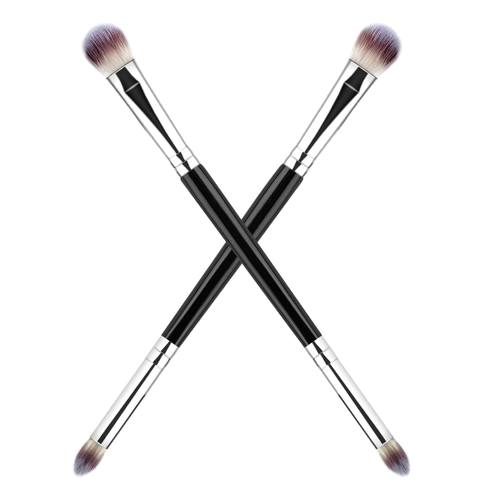 Photo 1 of MUIIGOOD 2Pcs Eyeshadow Brush Eye Makeup Brush Professional Blending Eyeshadow Makeup Brushes for Concealer Eyebrows Eyeliner Soft Hairs Makeup Tool