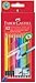 Faber-Castell 116612 Erasable Colouring Pencils with Rubber Tip, Pack of 12 in Cardboard Case