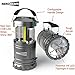 LED Lantern V2.0 with Flashlight - The Original & Best Lantern/Flashlight Combo. 2020 Tech (350 LUMENS) - Collapsible Camp Lamp - Great Light for Camping, Car, Shop, Attic, Garage - Batteries Included