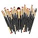 Susenstone20 pcs/set Makeup Brush Set (15 Colors Concealer + 20 BRUSH)