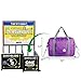 WANDF For Spirit Airlines Personal Item Bag 18x14x8 Foldable Travel Duffel Carry on Weekender Overnight for Women Men