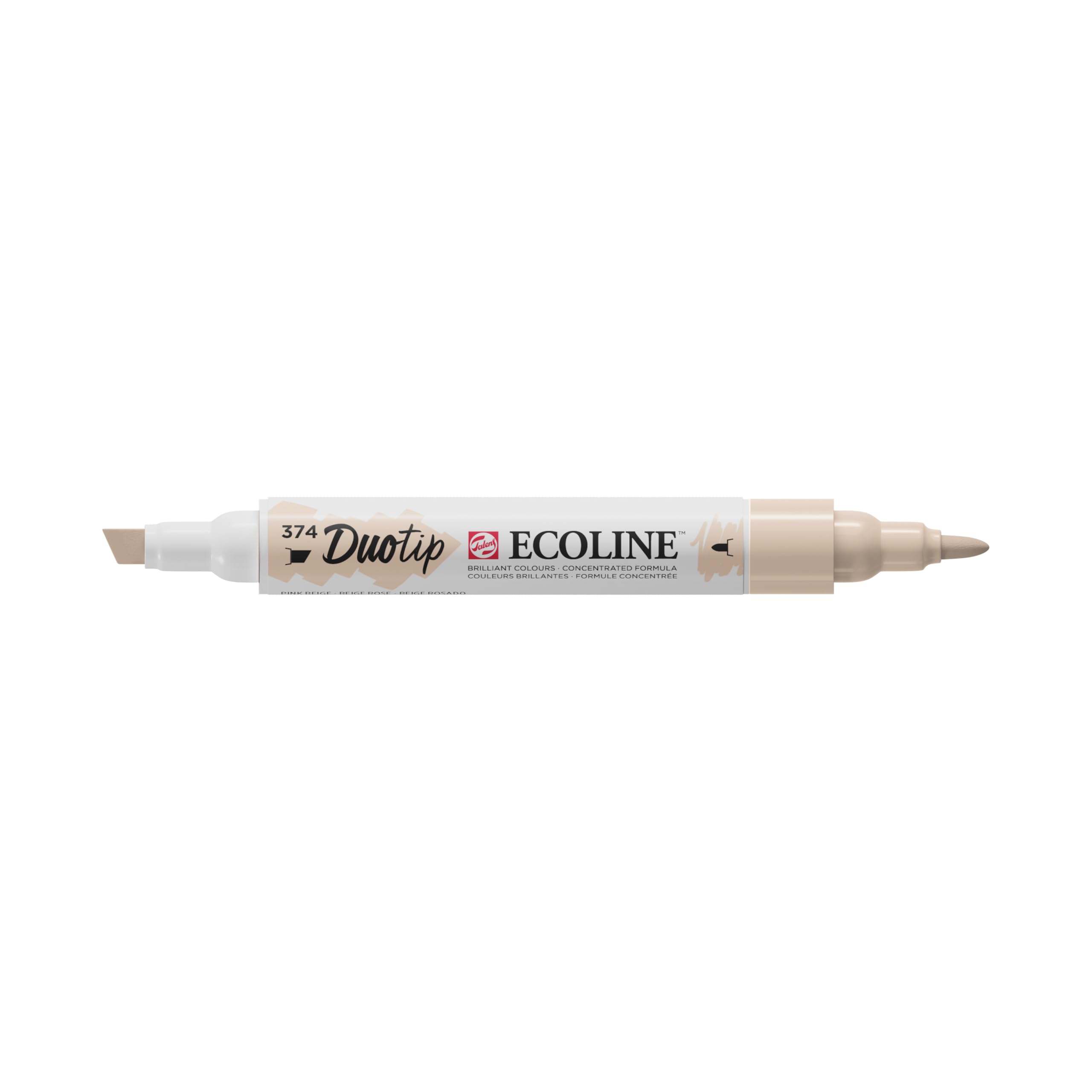 Ecoline Beige Pink Duo Tip Marker — image 1