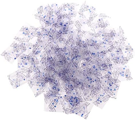 Kbcigwxxs 100 Packs 1g Silica Gel Desiccant Moisture Absorber Dehumidifier Drypack Non Toxic