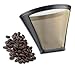 Cuisinart GTF-4 Tone Coffee Filter, 4-Cup Cone, Black/Gold