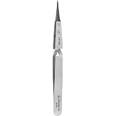 Excelta 159-RTN Replaceable Carbon Fiber Tip Tweezers Cross Action | 5 Inch, Carbofib Tips, Neverust Stainless Steel, Precision Handling, Made in Italy, Professional