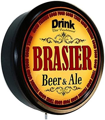 BRASIER Beer and Ale Cerveza Lighted Wall Sign