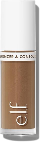 e.l.f. Camo Liquid Bronzer & Contour 3 Light - Highly Pigmented & Natural Glow view 3