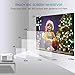XIAOYA W5 4200 Lumen Mini Movie Projector with HiFi Speaker, Native 720P Video Projector Support 1080P Display for Home Theater Entertainment, Compatible with HDMI, SD, AV, VGA, USBthumb 3