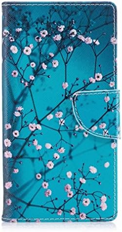 Yiizy Sony Xperia L1 / G3311 Case, Plum Flower Design Premium Leather Flip Cover Wallet Bumper Slim Lightweight Protective Shell Pouch with Media Kickstand Card Slots