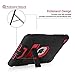 BENTOBEN iPad Mini 5 Case, iPad Mini 4 Case, Kickstand Hybrid Three Layer Heavy Duty Rugged High Impact Resistant Cover Shockproof Protective Cases for iPad Mini 5/ Mini 4,Black/Red