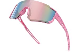 SEKKAF Kids Sunglasses Youth Baseball Sunglasses for Boys Girls Softball Sports Sun Glasses UV Protection