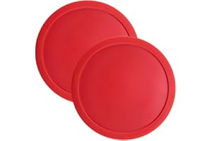 Brybelly Air Hockey Pucks - Accessories for Game Room Gaming Tabletop for Kids & Adults