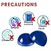 Pet Hair Remover Reusable Lint Removal Fur Catcher Remove Hair from Dogs and Cats for Laundry Dryer, Furniture, Couch, Carpet, Clothing (Blue)