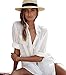 Fasker Womens Bathing Suit Swimwear Beach Bikini Swimsuit Shirt Cover up Dress