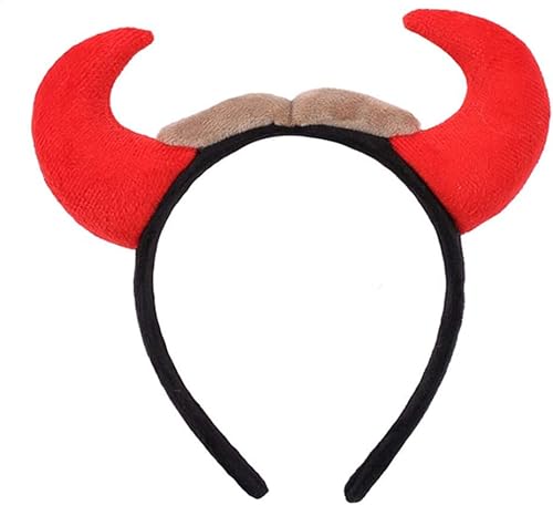 Amazon Co Jp カチューシャ 悪魔の角 ヘアアクセサリー 悪魔コスプレ 仮装 コスプレ イースター ハロウィン用 ホビー
