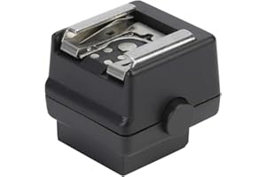 Hot Shoe Converter, Mini Plastic Hot Shoe Adapter Converter for Sony Alpha Flash Camera Accessory