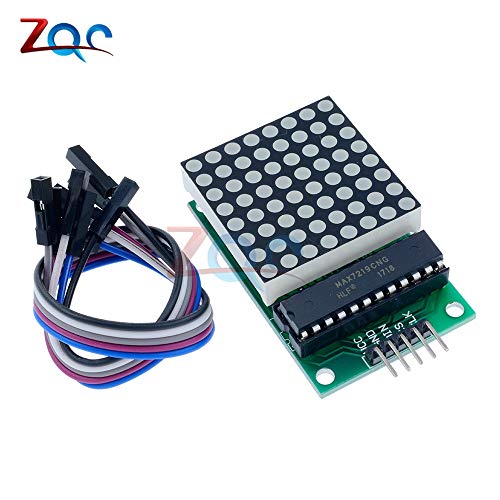 MAX7219 Dot Led Matrix Module MCU LED Display Control Module Kit for Arduino 5V Interface Module 8 x 8