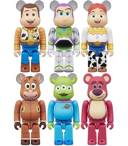 Amazon.com: BE@RBRICK Bear Brick Series 46, Total Height of Each