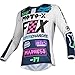 Fox Racing 180 Czar Kids Off-Road Motorcycle Jersey - Light Grey / Medium