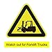Oozmas Compatible Label Tape Replacement for TZE-641 Black on Yellow 18mm TZ641 TZe Tape 3/4 