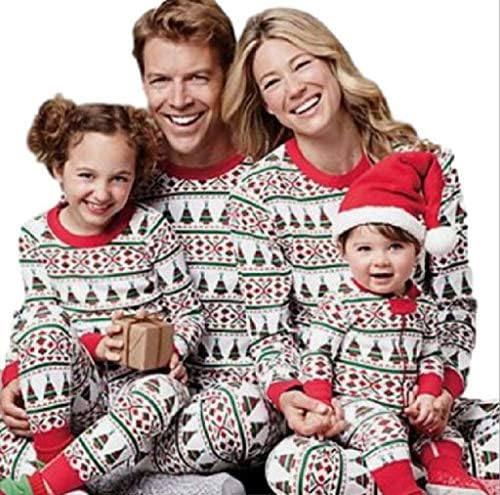 Matching Family Pjs Christmas Entire Family Jammies Cotton Pajamas Sets Best Kids Sleepwear Xmas A1