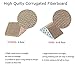 meleg otthon Cat Scratching Cardboard,Scratching Post with 2 Ball Catnip Corrugate Scratcher for Cats Play