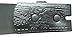 F&L CLASSIC Western Embossed Belt for Buckles 100% One Piece Leather, Made in USA (38-40 Large, BLACK)#2022