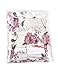 EBUYTIDE Women's Off Shoulder Short Sleeve Print Floral Summer Short Cocktail Swing Dress Medium