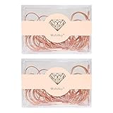 Rose Gold Jumbo Paper Clips, Multibey 2" Large