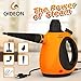 Gideon Handheld Pressurized Portable Steam Cleaner and Sanitizer / Powerful Multi-purpose Steamer, Removes Grease, Dirt, Mold, Stains, etc. and Disinfects / Removes Wrinkles from Garments [UPGRADED]