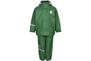 CeLaVi Kids Rain and Snow Suit for Boys Girls with Detachable Hood, Waterproof Raincoat and Pants - Ideal for Rain and Snow