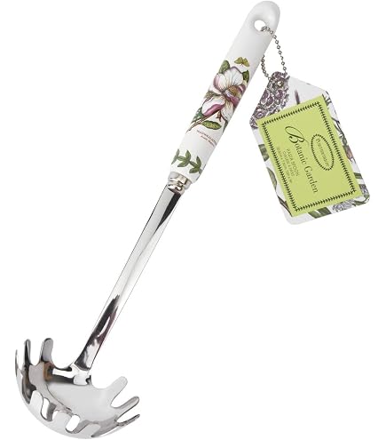 PORTMEIRION BOTANIC GARDEN 10 LONG SLOTTED VEGETABLE SERVING SPOON PORTMEIRION BOTANIC GARDEN 10 LONG SLOTTED VEGETABLE SERVING SPOON