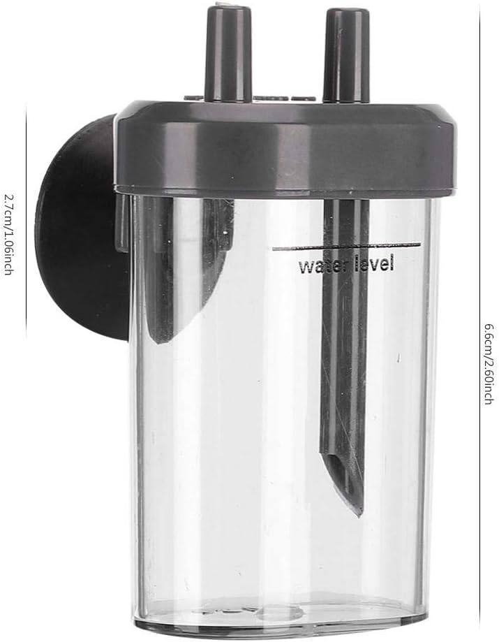 Cikonielf New Bubble Counter ABS Aquarium CO2 Bubble Counter Mini Sucker CO2 System Bubble Counter with Strong Suction Cup for Co2 System Aquarium - Image 3