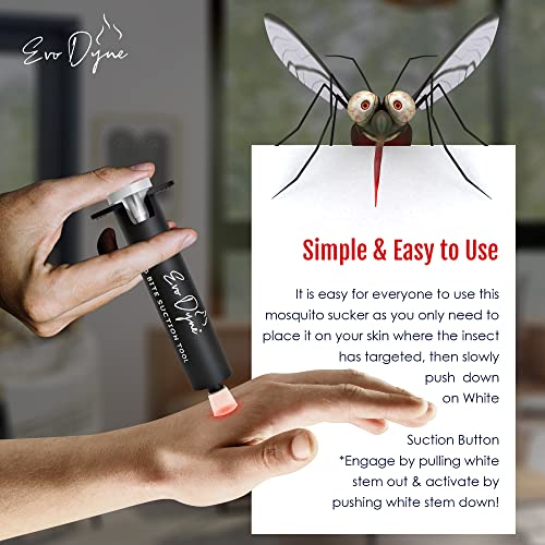 Evo Dyne’s Bug Bite Suction Tool Natural Bug Bites Itch Relief Bug Bite Suction Tool Thing