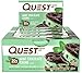 Quest Nutrition Protein Bar Mint Chocolate Chunk. Low Carb Meal Replacement Bar w/ 20g+ Protein. High Fiber, Soy-Free, Gluten-Free (24 Count)thumb 1