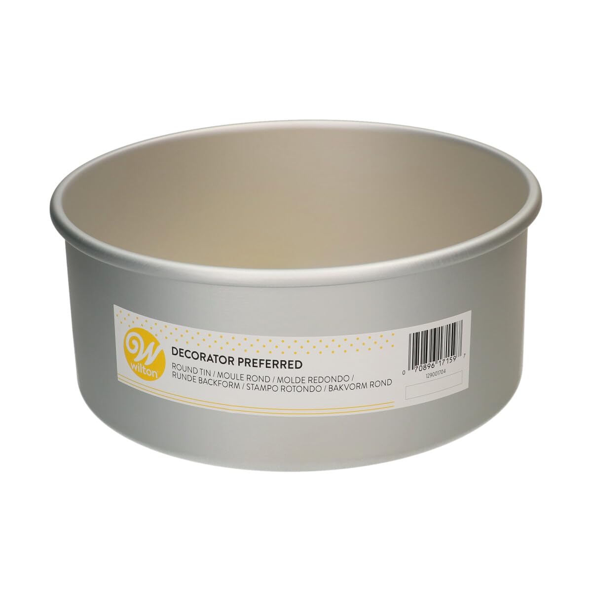 Wilton 129001704 Cake Pan, Aluminium, Silver