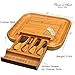 Picnic at Ascot Cheese/Charcuterie Board with Cheese Knives and Markers- Designed & Quality Checked in The USA