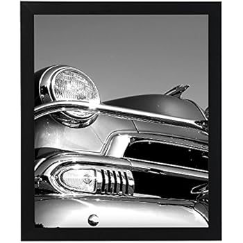 Americanflat Poster Frame, 18x24 inches, Thick Molding, Black