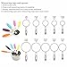 ANPHSIN 10 Pieces Stainless Steel Measuring Cups and Spoons Set with Silicone Handle Grip Perfect for Baking Accessories