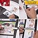 Parah Life Premium 500 Photo Family Wedding Anniversary Baby Vacation Album Sewn Bonded Leather Book Bound Multi Directional 500 4x6 Photos 5 Per Page Large Capacity Deluxe Customizable (Silver)