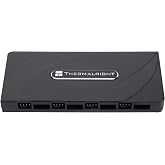 Thermalright Fan and ARGB HUB X8 ARGB/PWM Hub Controller | SATA power supply,Hub Support 8 Groups of Fans,8-Port PC PWM Fan and ARGB Fan Controller(SATA Cable not Included )