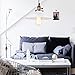 JEMMY HO Loft Vintage Pendant Lights Industrial Style Edison Pendant Lamp (White)